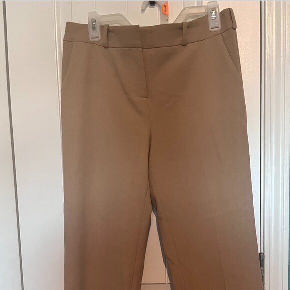Maje Straight Leg Pants - Beige Work/ Professional Pants - Picture 4 of 9